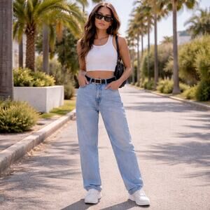 Levi's® SZ 14S 550 Y2K Perfectly Faded/Distressed Jeans Runs small